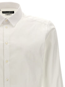 Dolce &amp; Gabbana Embroidery Shirt White