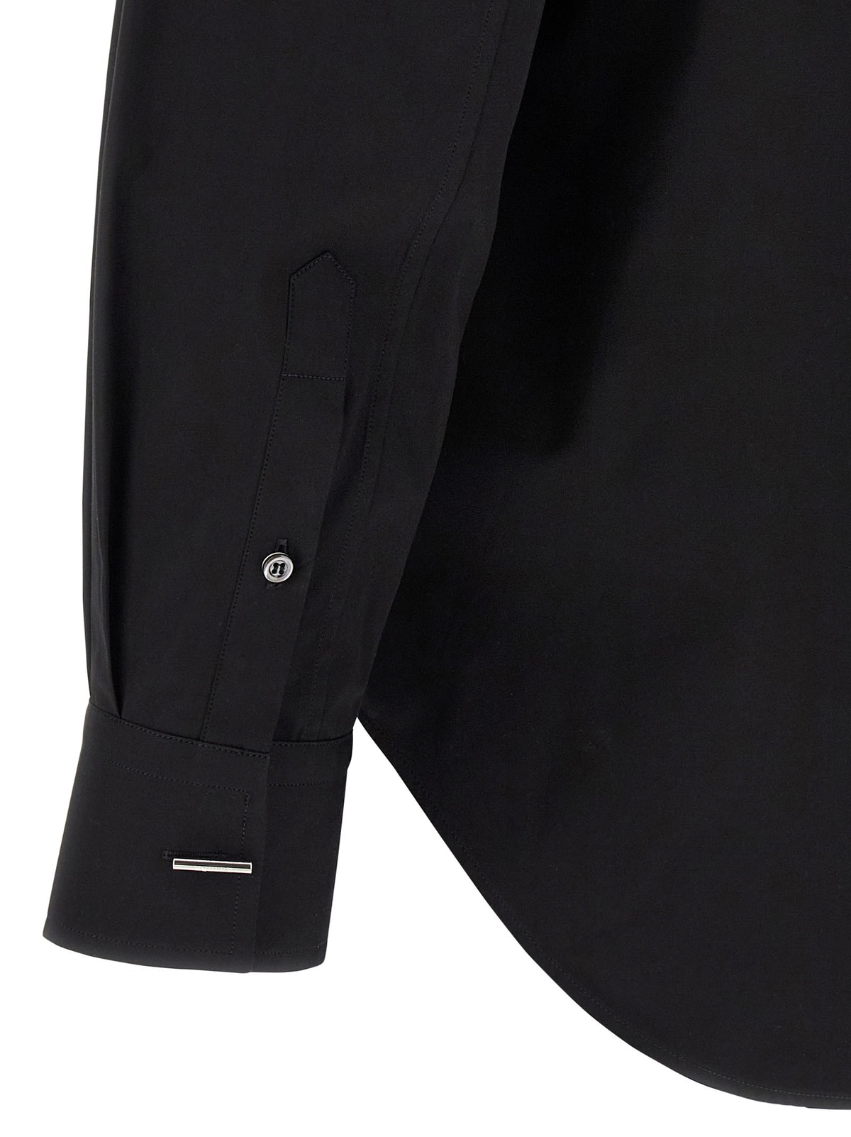 Alexander McQueen Embroidery Shirt Black