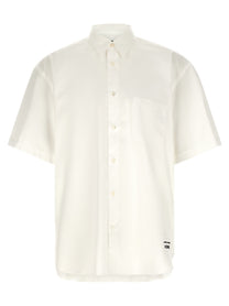 Comme Des Garҫons Homme Embroidery Shirt White