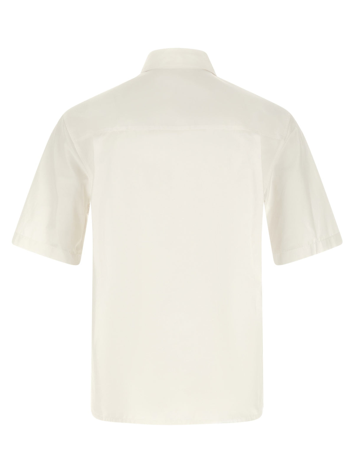 Jil Sander Embroidery Shirt White