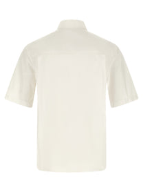 Jil Sander Embroidery Shirt White