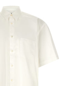 Comme Des Garҫons Homme Embroidery Shirt White