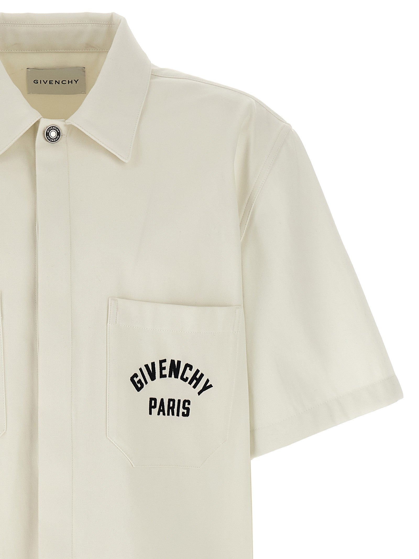 Givenchy Embroidery Shirt Beige
