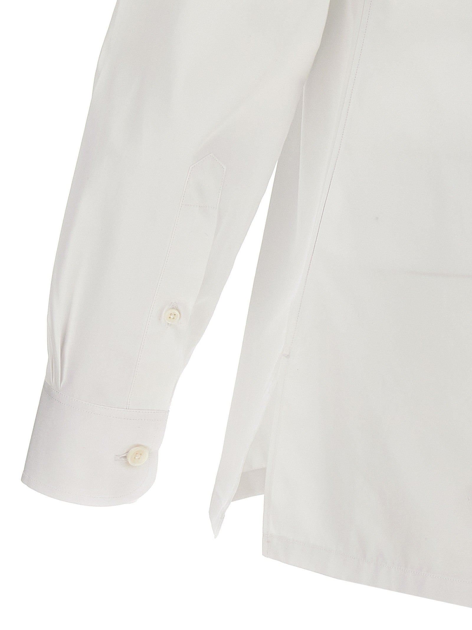 Givenchy Embroidery Shirt White