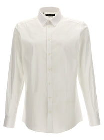 Dolce &amp; Gabbana Embroidery Shirt White