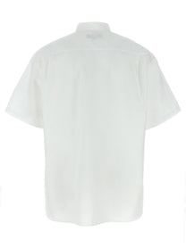 Comme Des Garҫons Homme Embroidery Shirt White