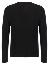 Jil Sander Embroidery Sweater Black
