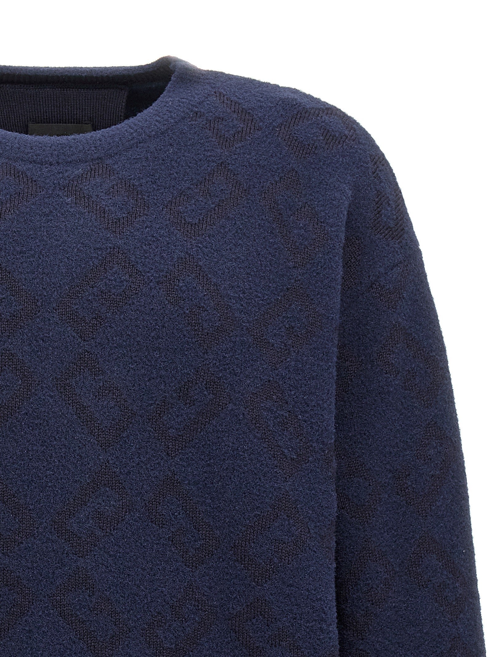 Givenchy Embroidery Sweater Blue