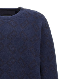 Givenchy Embroidery Sweater Blue