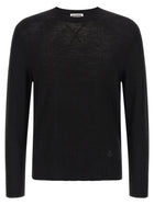 Jil Sander Embroidery Sweater Black