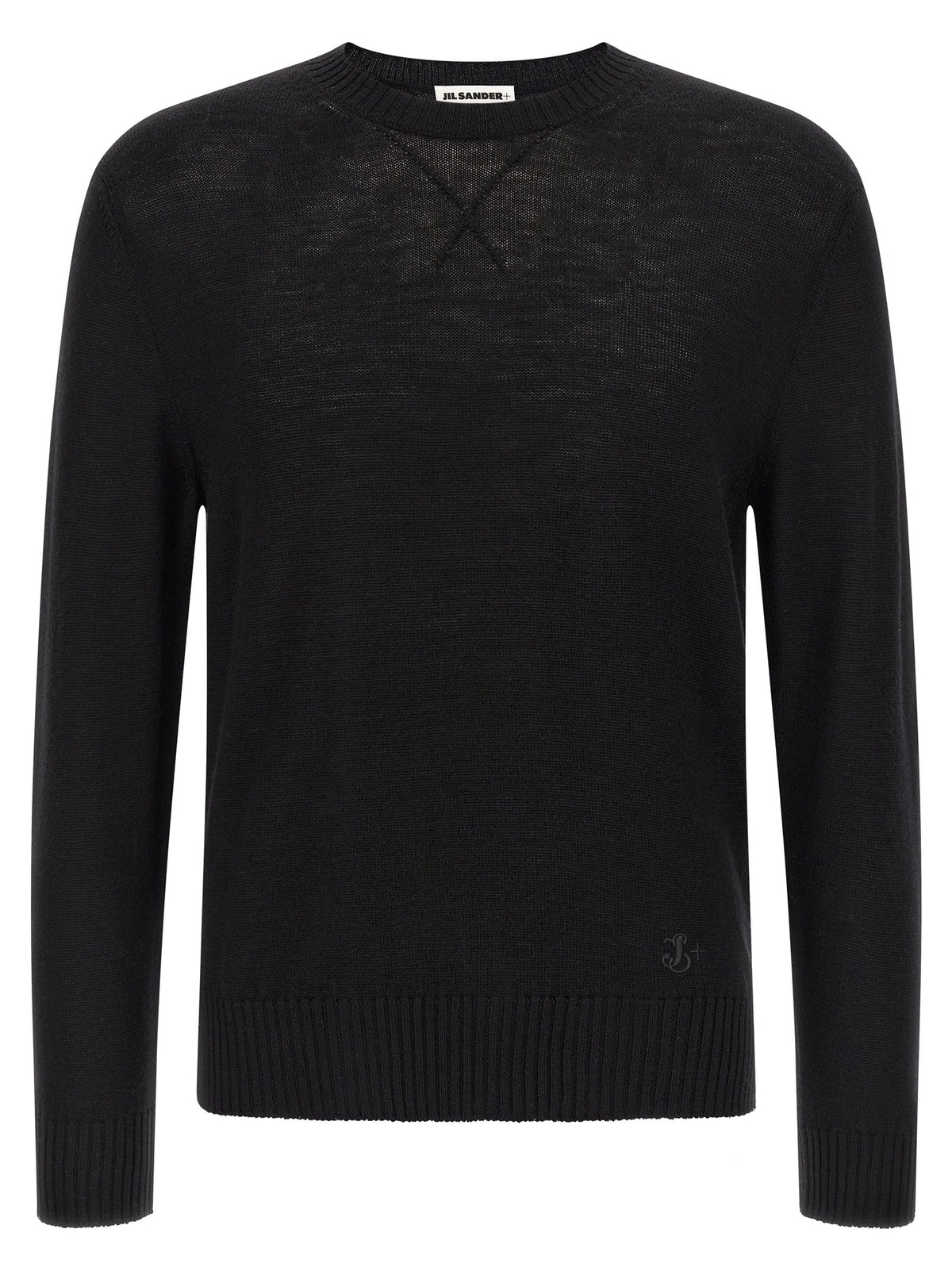 Jil Sander Embroidery Sweater Black