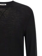 Jil Sander Embroidery Sweater Black, view 3