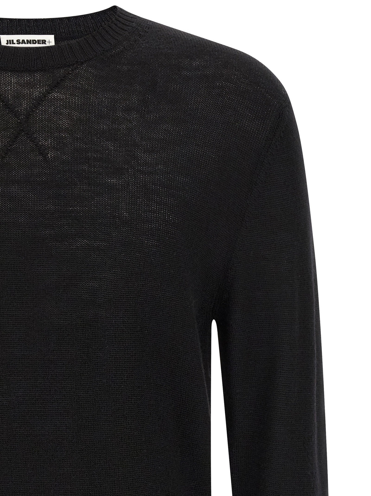 Jil Sander Embroidery Sweater Black, view 3