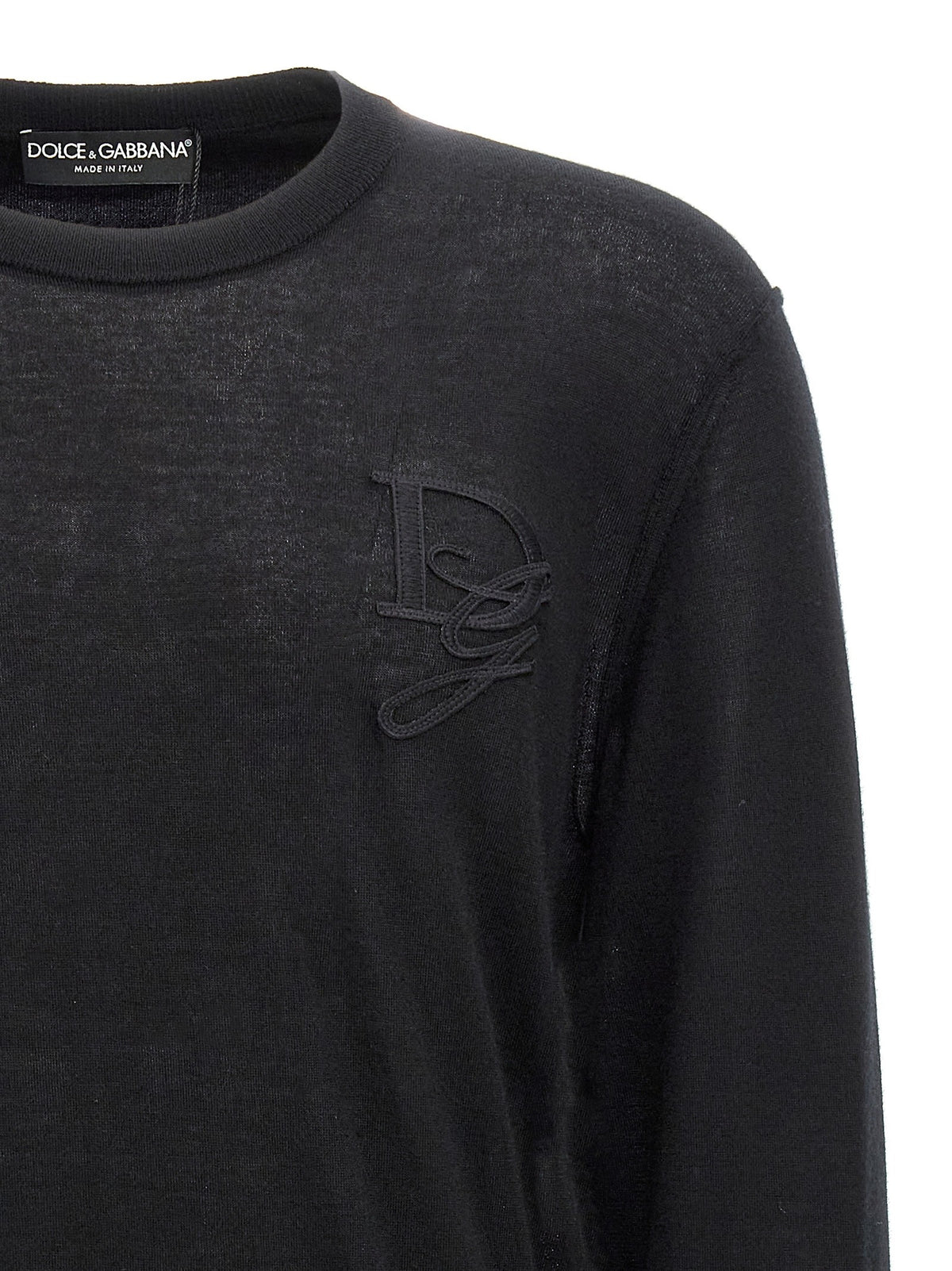 Dolce &amp; Gabbana Embroidery Sweater Black