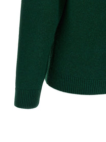 JW Anderson Embroidery Sweater Green