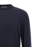Dolce &amp; Gabbana Embroidery Sweater Blue