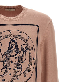 ETRO Embroidery Sweater Blue