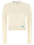 Loewe Embroidery Sweater White