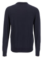 Dolce &amp; Gabbana Embroidery Sweater Blue