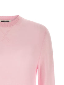 Jil Sander Embroidery Sweater Blue