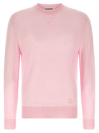 Jil Sander Embroidery Sweater Blue