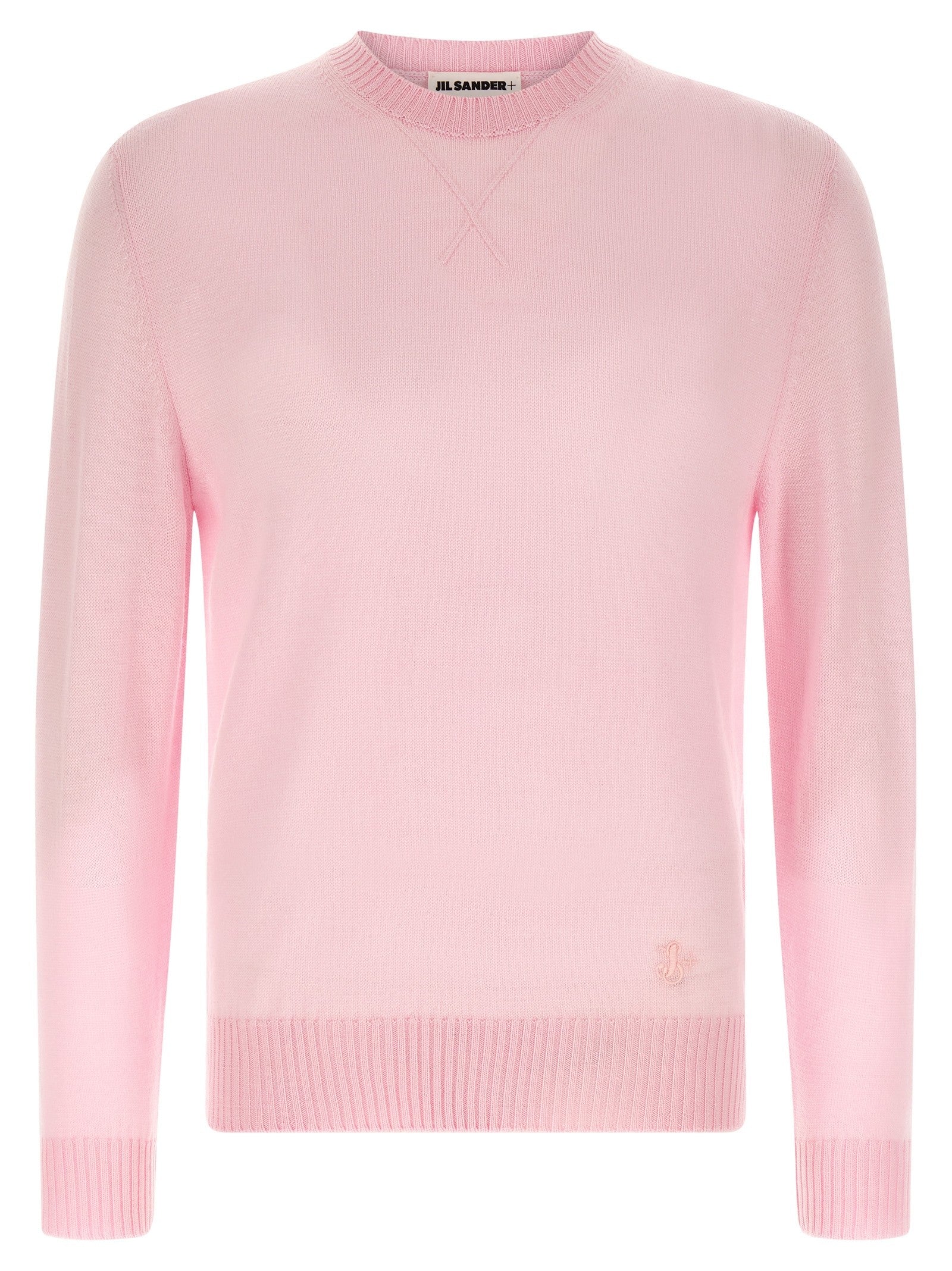 Jil Sander Embroidery Sweater Blue