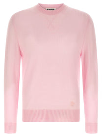 Jil Sander Embroidery Sweater Blue