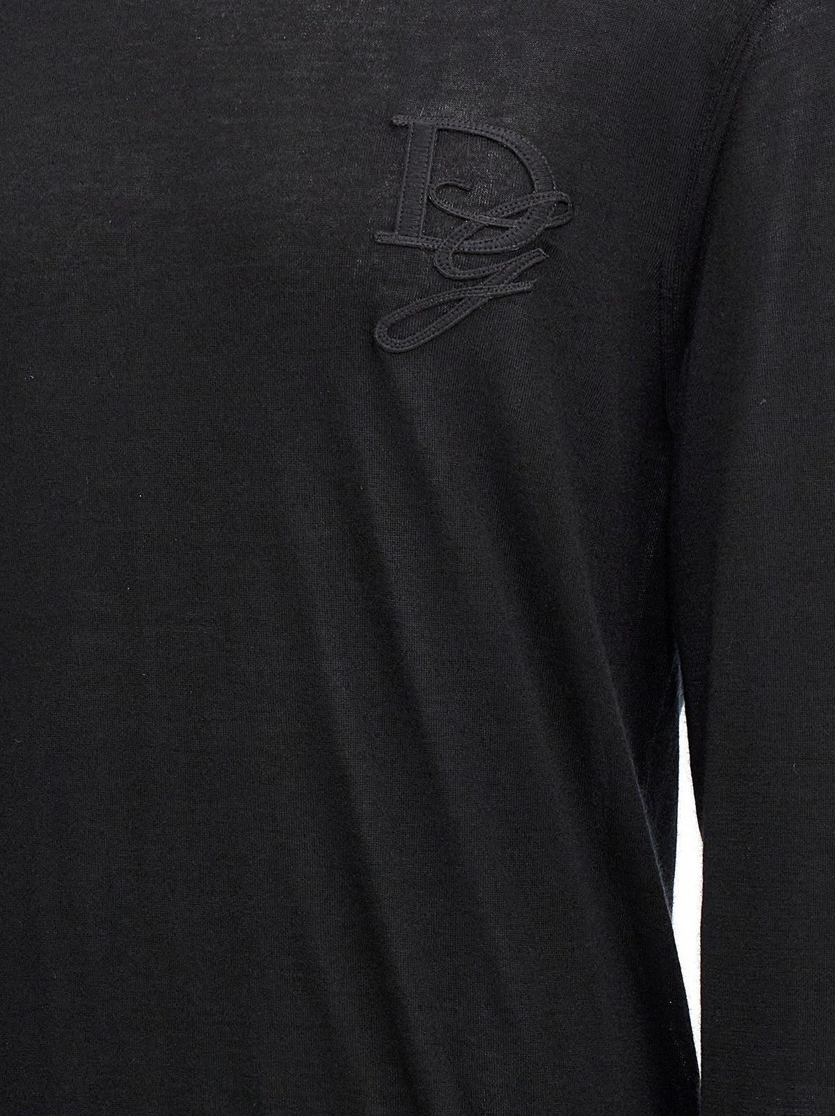 Dolce &amp; Gabbana Embroidery Sweater Black