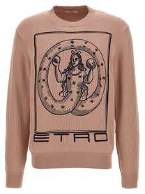 ETRO Embroidery Sweater Blue