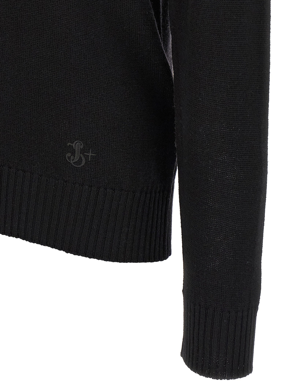 Jil Sander Embroidery Sweater Black, view 4