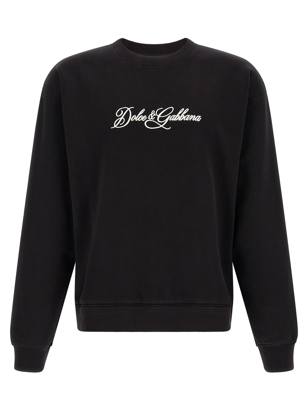 Dolce &amp; Gabbana Embroidery Sweatshirt Black