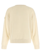 Moncler Embroidery Sweatshirt Beige