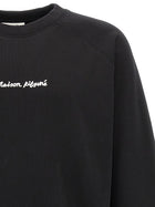 Maison Kitsuné Embroidery Sweatshirt Black, view 3