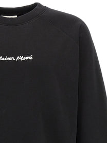 Maison Kitsuné Embroidery Sweatshirt Black