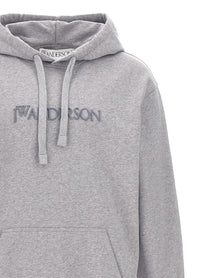 JW Anderson Embroidery Sweatshirt Grey