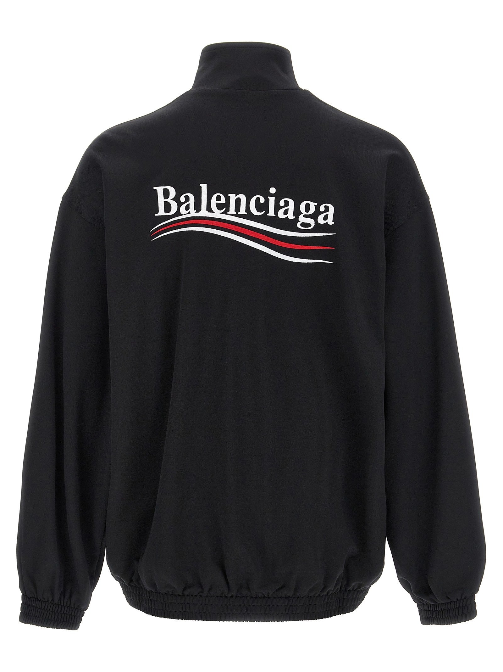 Balenciaga Embroidery Sweatshirt Black