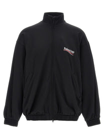 Balenciaga Embroidery Sweatshirt Black
