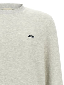 AUTRY Embroidery Sweatshirt Grey