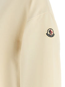 Moncler Embroidery Sweatshirt Beige