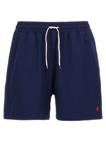 Polo Ralph Lauren Embroidery Swim Shorts Blue