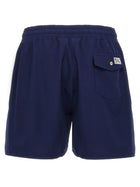 Polo Ralph Lauren Embroidery Swim Shorts Blue, view 2