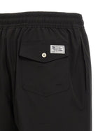 Polo Ralph Lauren Embroidery Swim Shorts Black, view 4
