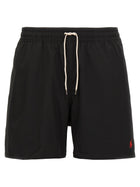 Polo Ralph Lauren Embroidery Swim Shorts Black