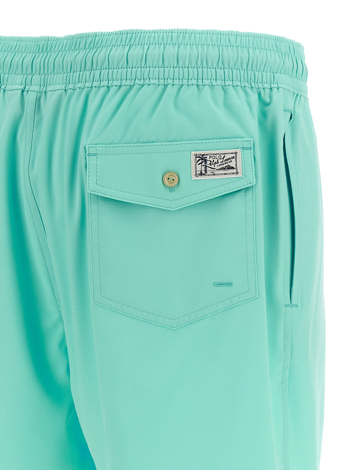 Polo Ralph Lauren Embroidery Swim Shorts Blue