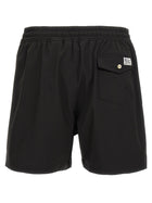 Polo Ralph Lauren Embroidery Swim Shorts Black, view 2