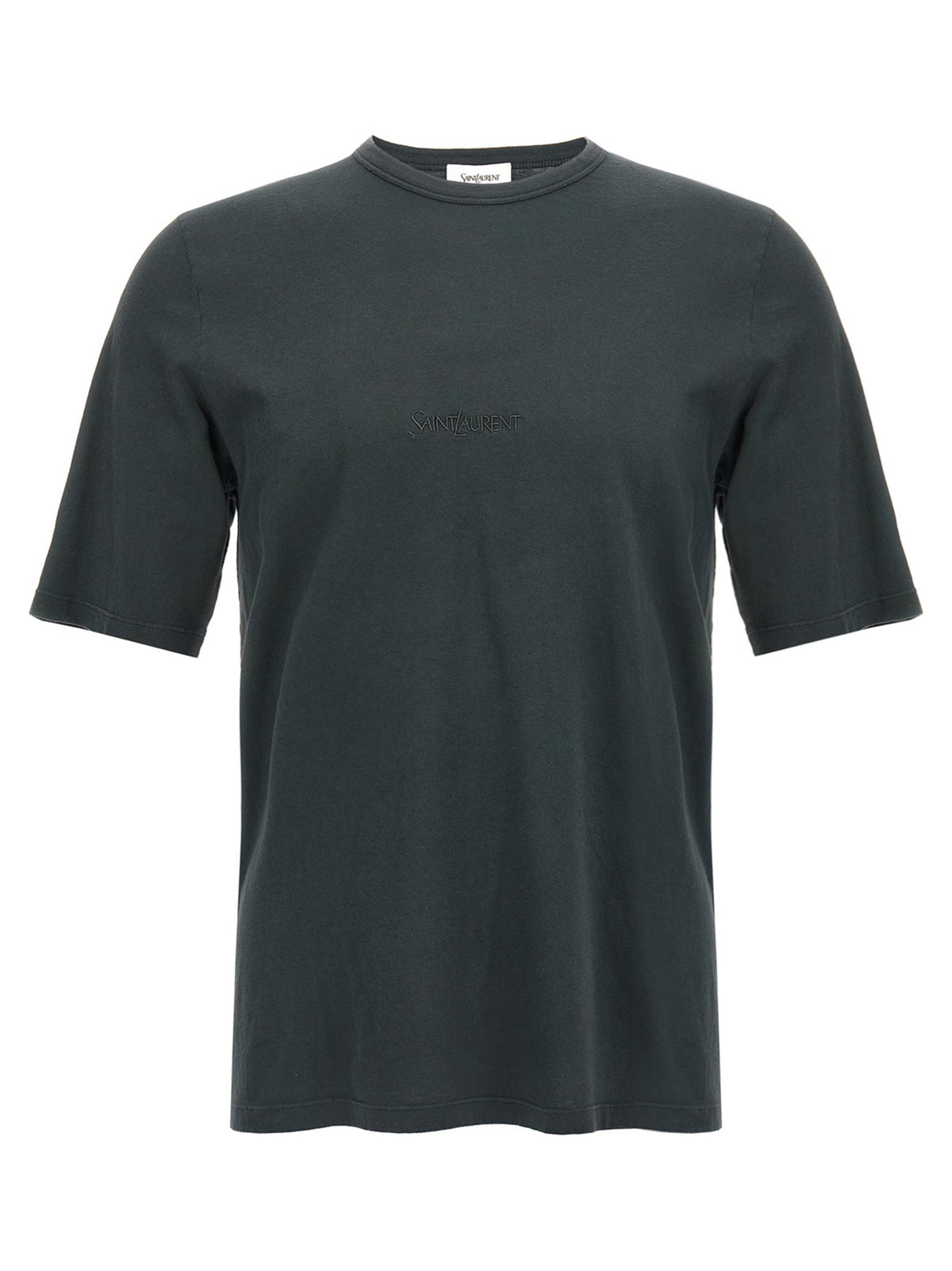 Saint Laurent Embroidery Shirt Black