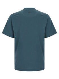 Brioni Embroidery Shirt Blue