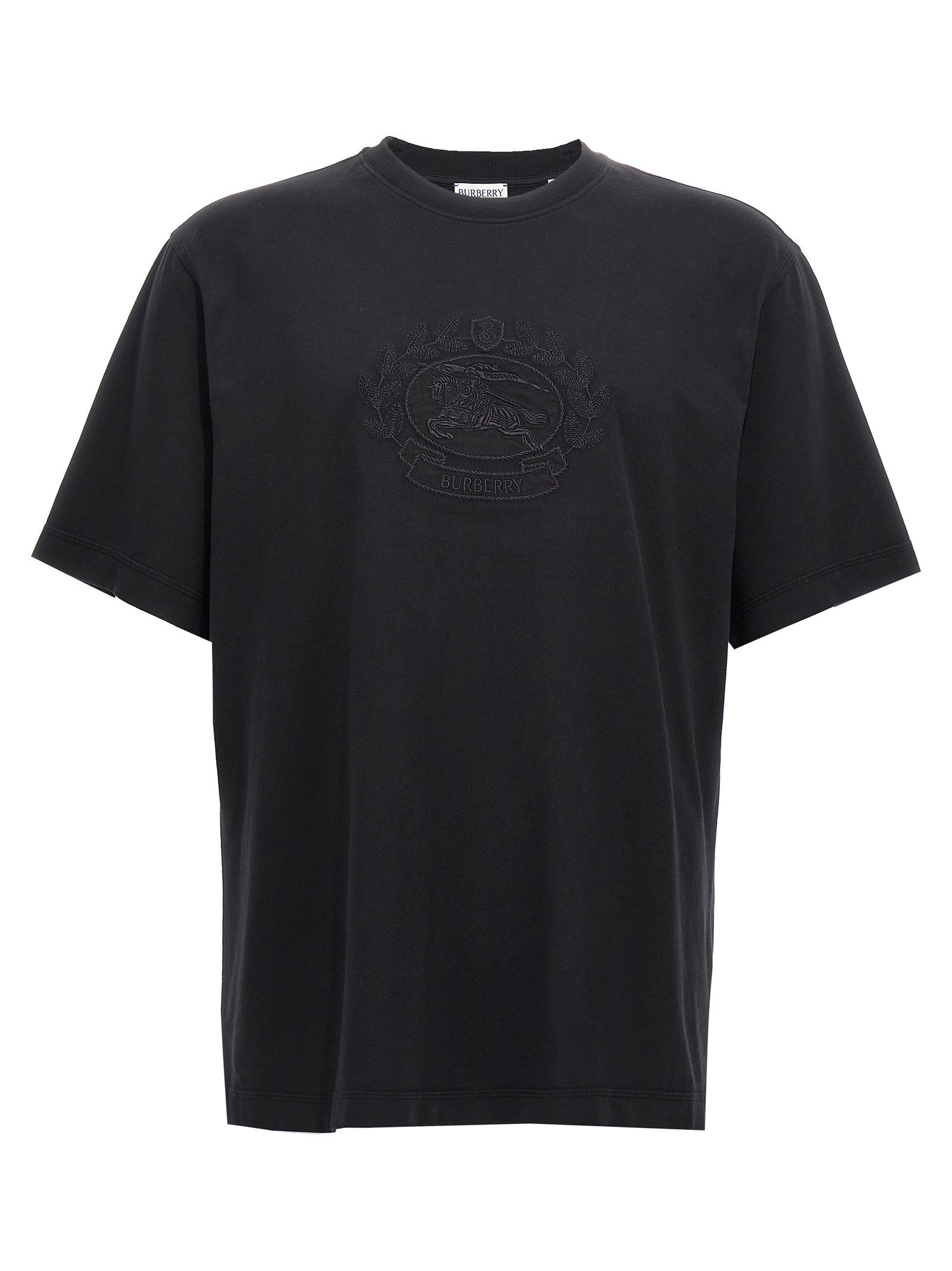 Burberry Embroidery Shirt Black