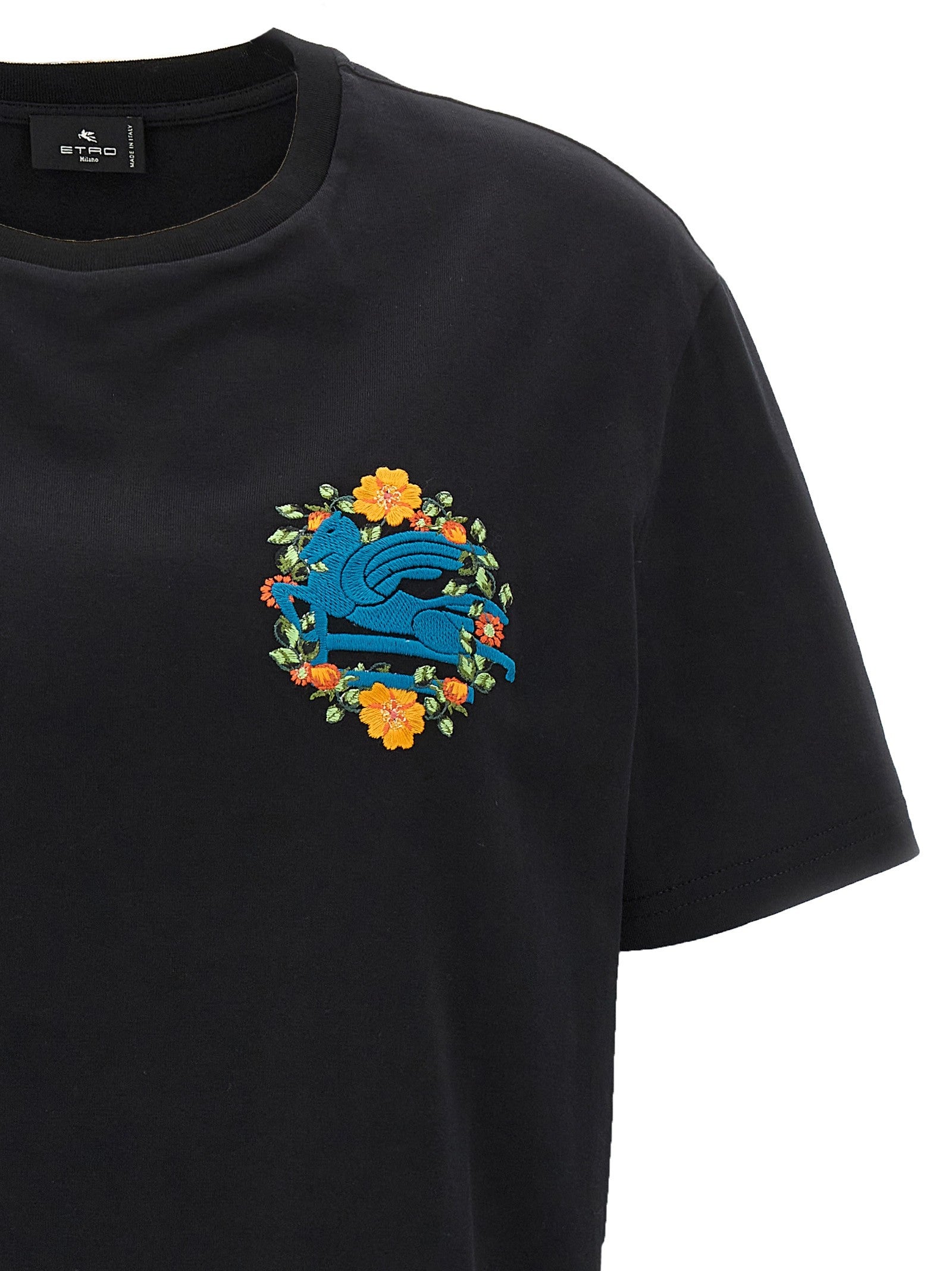 ETRO Embroidery Shirt Black