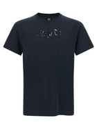Fendi Embroidery Shirt Blue